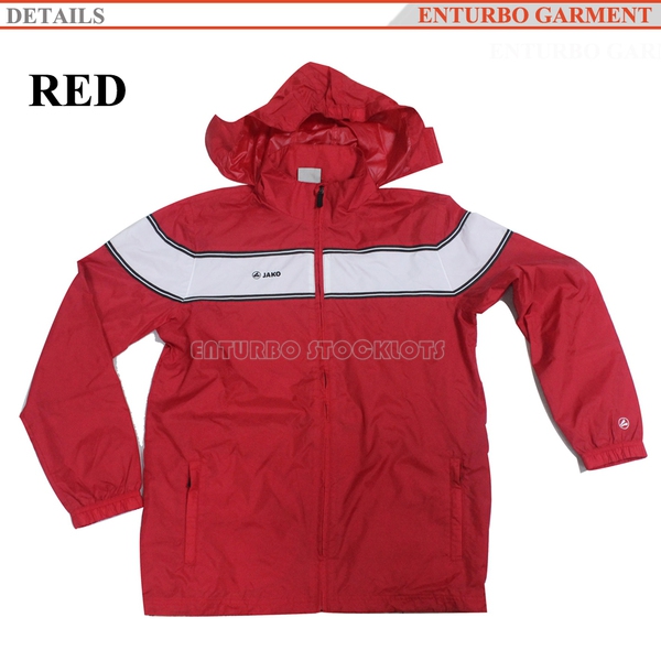 red men Rain Jacket