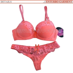 Chinese ladies bra and panty set supplier